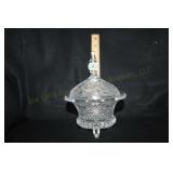 Pattern Glass Candy Dish