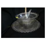 Punch Bowl, Ladles, & Under Tray
