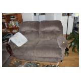 Loveseat 63" x 33" x 37" Has Dual Electric