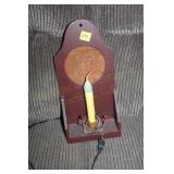 Wood Electric Candle Sconce