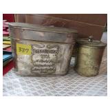 Vintage Tea & Sugar Tins