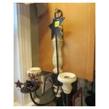 2 Hanging Candle Sconces