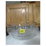 2 Glass Fruit Bowls