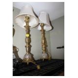 Pr of Lamps