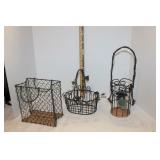 Wire Decorator Baskets