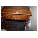 Oak Side Table 14" x 22" x 22"