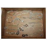 Silver Toned Costume Jewelry