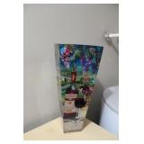 13 1/4" Amia Hand Painted Vase