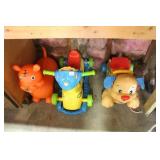 3 Ride on Toys