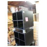 2 Side Tables 14 1/2" x 14 1/2" x 17"