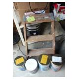 Step Stool & Tins