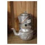 Percolator & Tea Pot