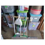 Drying Rack, Broom, Roller