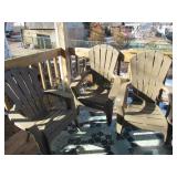 3 Garden Chairs