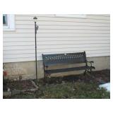 Garden Bench & Solar Hook