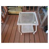 Wicker Side Table