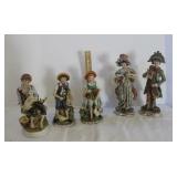 Figurines Inc. Andrea, Homco. Some Damaged
