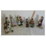Figurines Inc. Lefton, Homco. Some Damaged