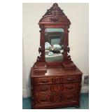 Walnut dresser