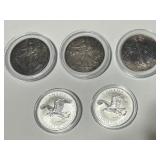 1 oz 999  Silver coins