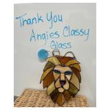 Lion head suncatcher