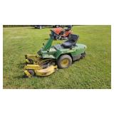 John Deere F510 1995 38" Kawasaki 420 Engine Runs