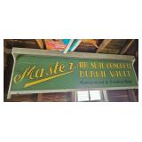 Master Vault Crestline Ohio  Wood  95" X 30"