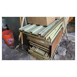 Metal Scrap Shelves, Dryer, File Cabinets etc.