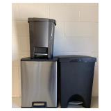 Lot of Newer Waste Receptacles