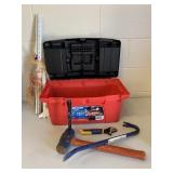 Tool Box with Assorted Tools