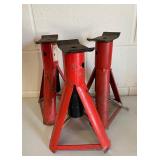 3 Light Duty Axle Stands