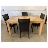 Kitchen Dinette set with 4 Chair as Shown