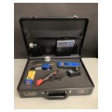 Electronics and Testers Set with Briefcase