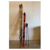 Head and Kastle Winter Skis