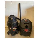 Pair of Newer Shop Vacs