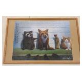 Framed Puzzle Growth Chart-Signed