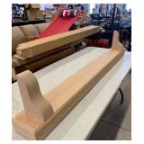 New Oak 48" Wall Shelf