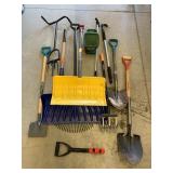 Large Lot of Garden Tools