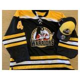 Stone Creek Warriors #4 Hockey Jersey and Hat