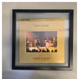 Framed Deep Purple Record Album