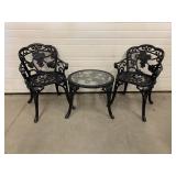 High End Heavy Cast Iron Outdoor Patio Set