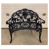 High End Heavy Cast Iron Outdoor Bench