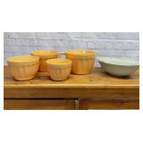 Retro Plastic Mixing Bowls and Glass Servers