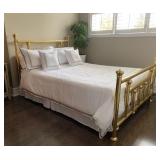 Queen Size Brass Bed