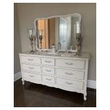 Princess White 9 Drawer Dresser