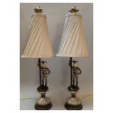 Pair of Jester Table Lamps