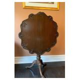 Antique Mahogany Tilting Top Table