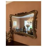 Large Decorated Mirror