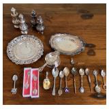 Assorted Silver Plate Items