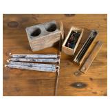 Assorted Antique Wooden Items